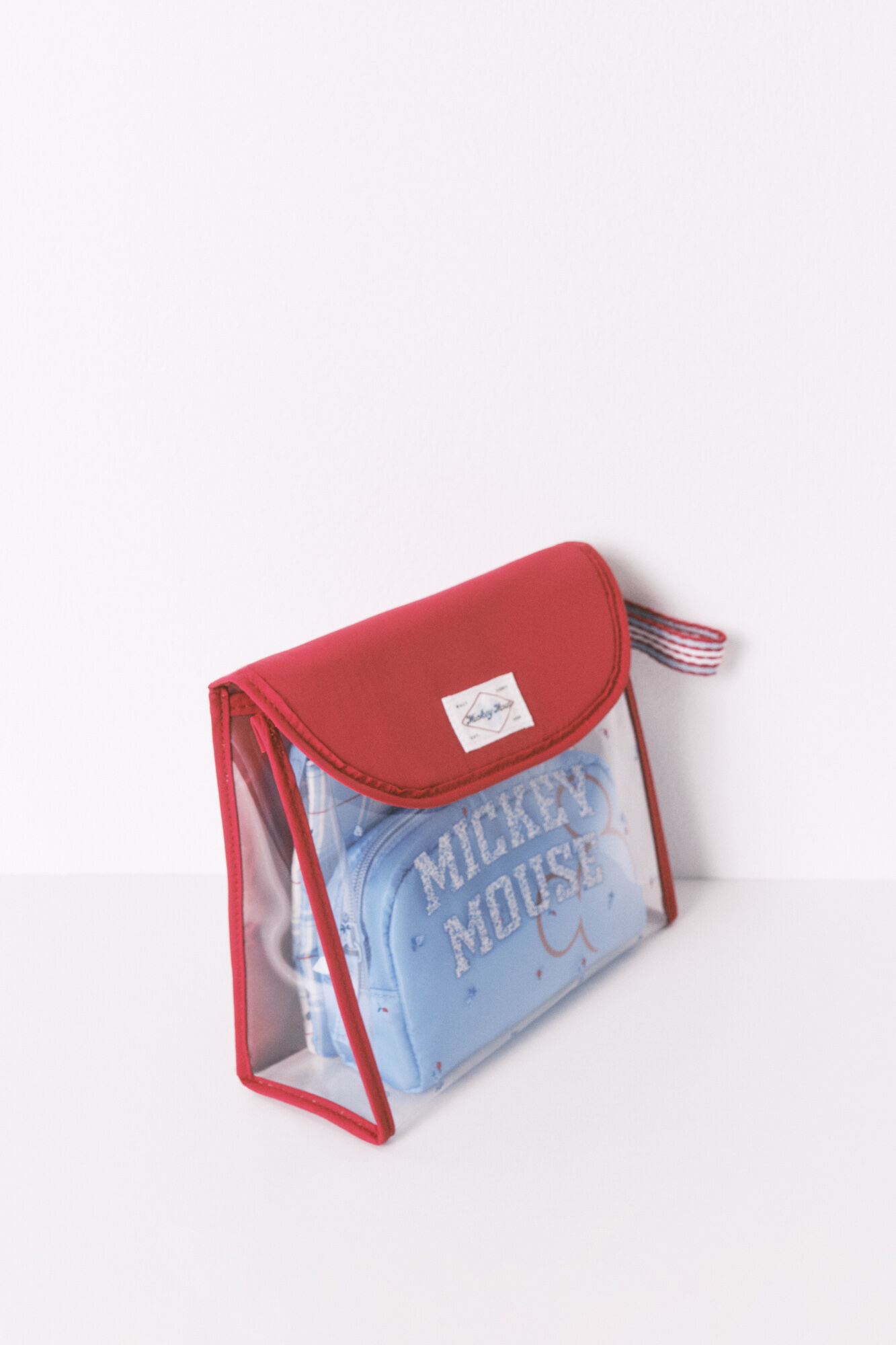 Women'secret Pack de 3 neceseres rojos de Mickey rojo