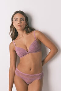 Women'secret Panty de encaje encaje