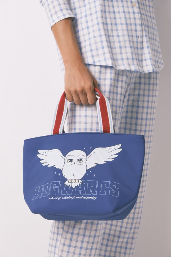 Women'secret Bolsa de almuerzo azul marino de Harry Potter azul