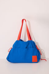Womensecret Bolsa multiusos de nailon azul, bolsa  azul
