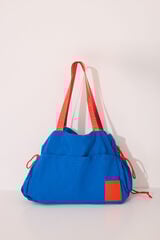 Womensecret Bolsa multiusos de nailon azul, bolsa azul