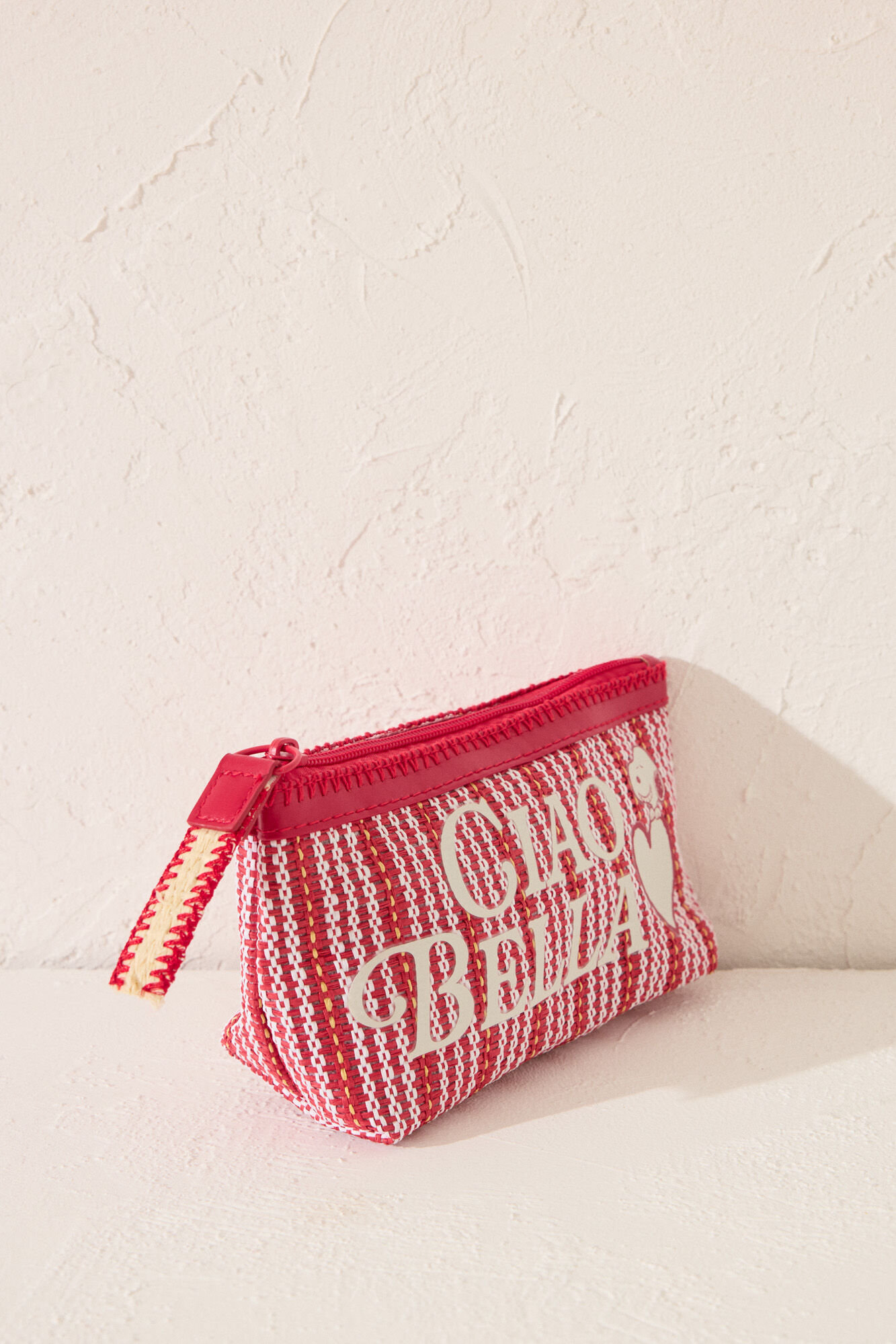 Women'secret Peque&ntilde;o neceser de Snoopy rojo