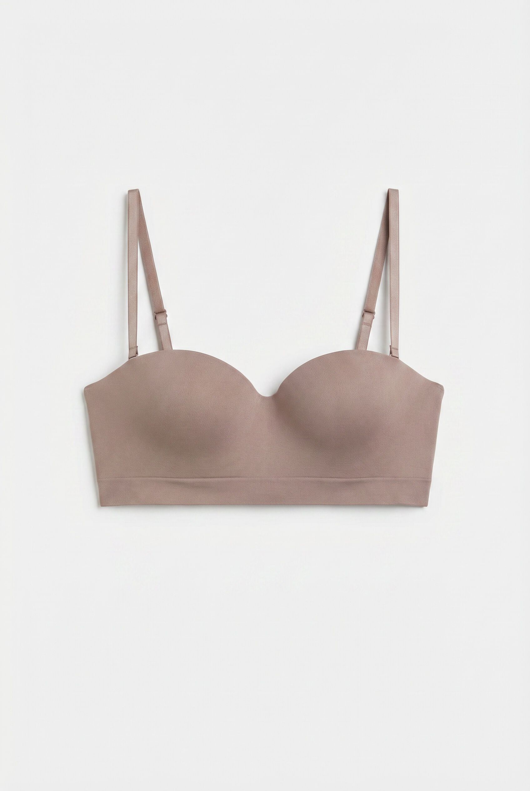 Women'secret Brasier strapless sin costuras marr&oacute;n caf&eacute;