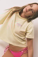 HI&BYE Panty de bikini con tiras rosa fucsia