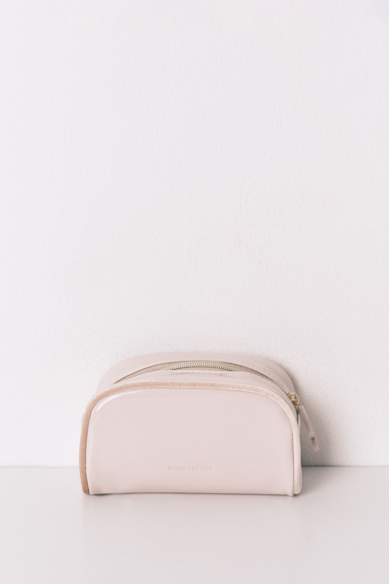 Women'secret Neceser peque&ntilde;o charol blanca rosa