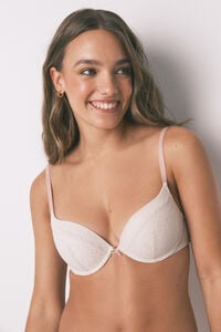 Women'secret GORGEOUS encaje push-up de brasier gris