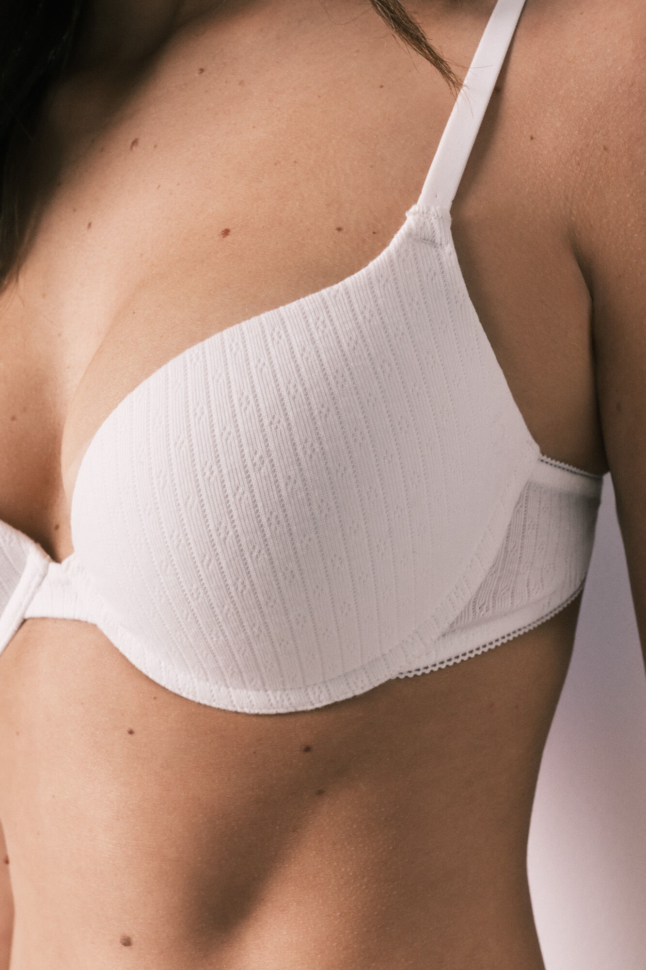 Women'secret Brasier push up de algod&oacute;n blanco GORGEOUS marfil