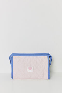 Womensecret Neceser mediano acolchado corazones Smiley azul