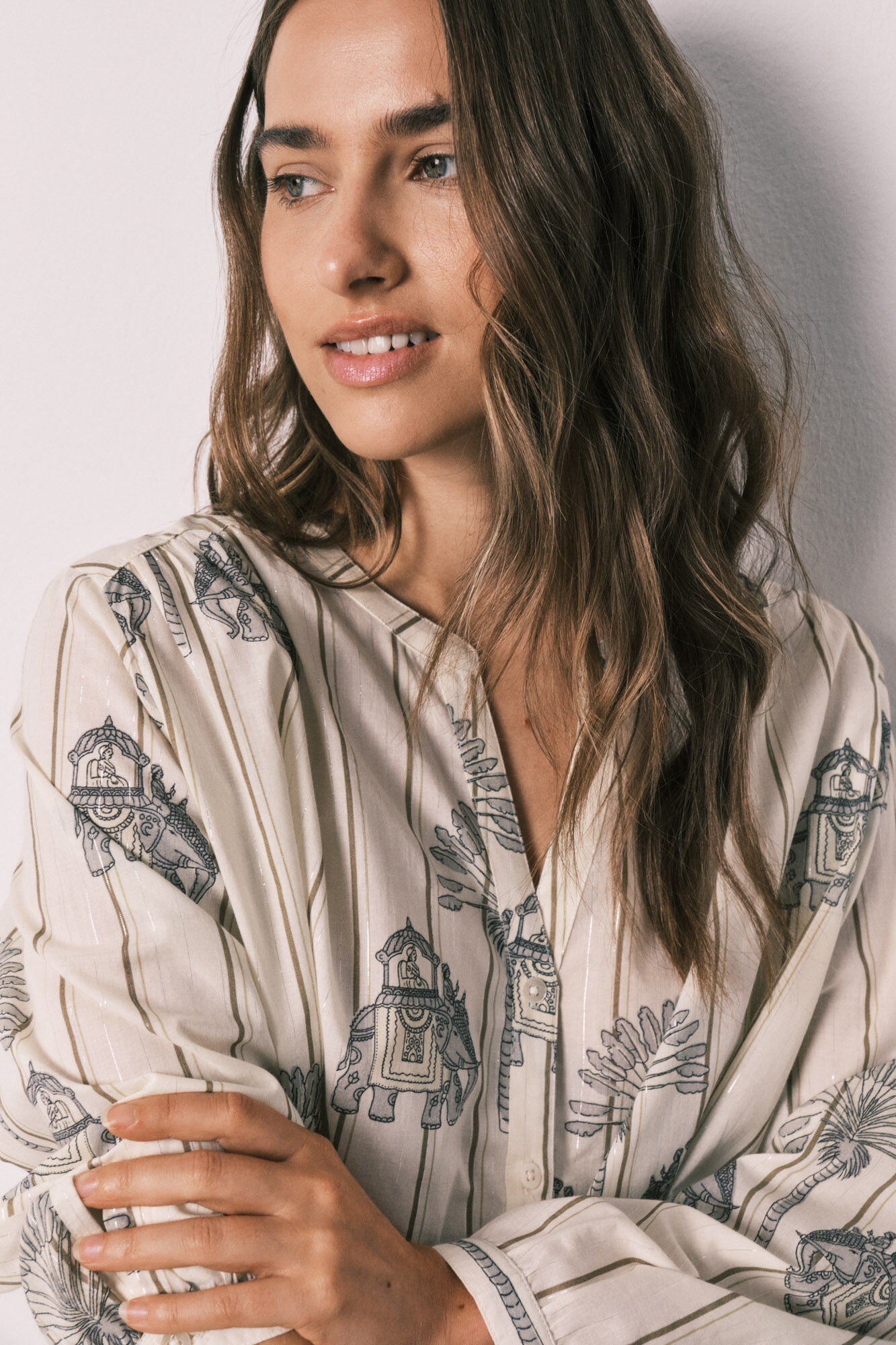Women'secret Pijama corta de algod&oacute;n estampado