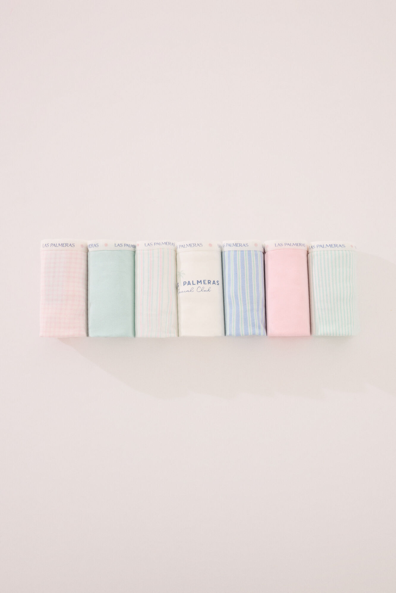 Women'secret Pack de 7 tangas de algod&oacute;n estampados variados estampado