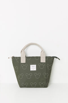 Womensecret Bolsa térmica para alimentos de Mickey Mouse kaki