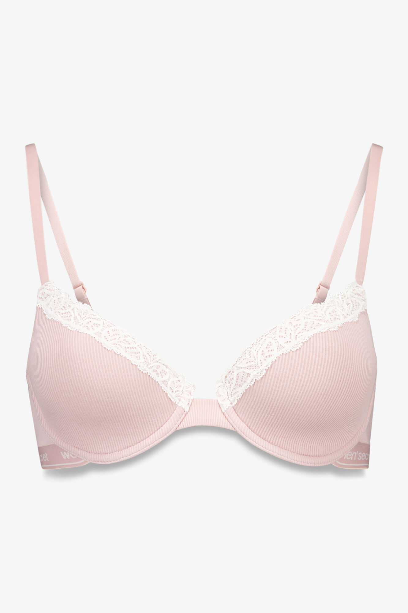 Women'secret Brasier cl&aacute;sica de algod&oacute;n rosa BEAUTIFUL rosa