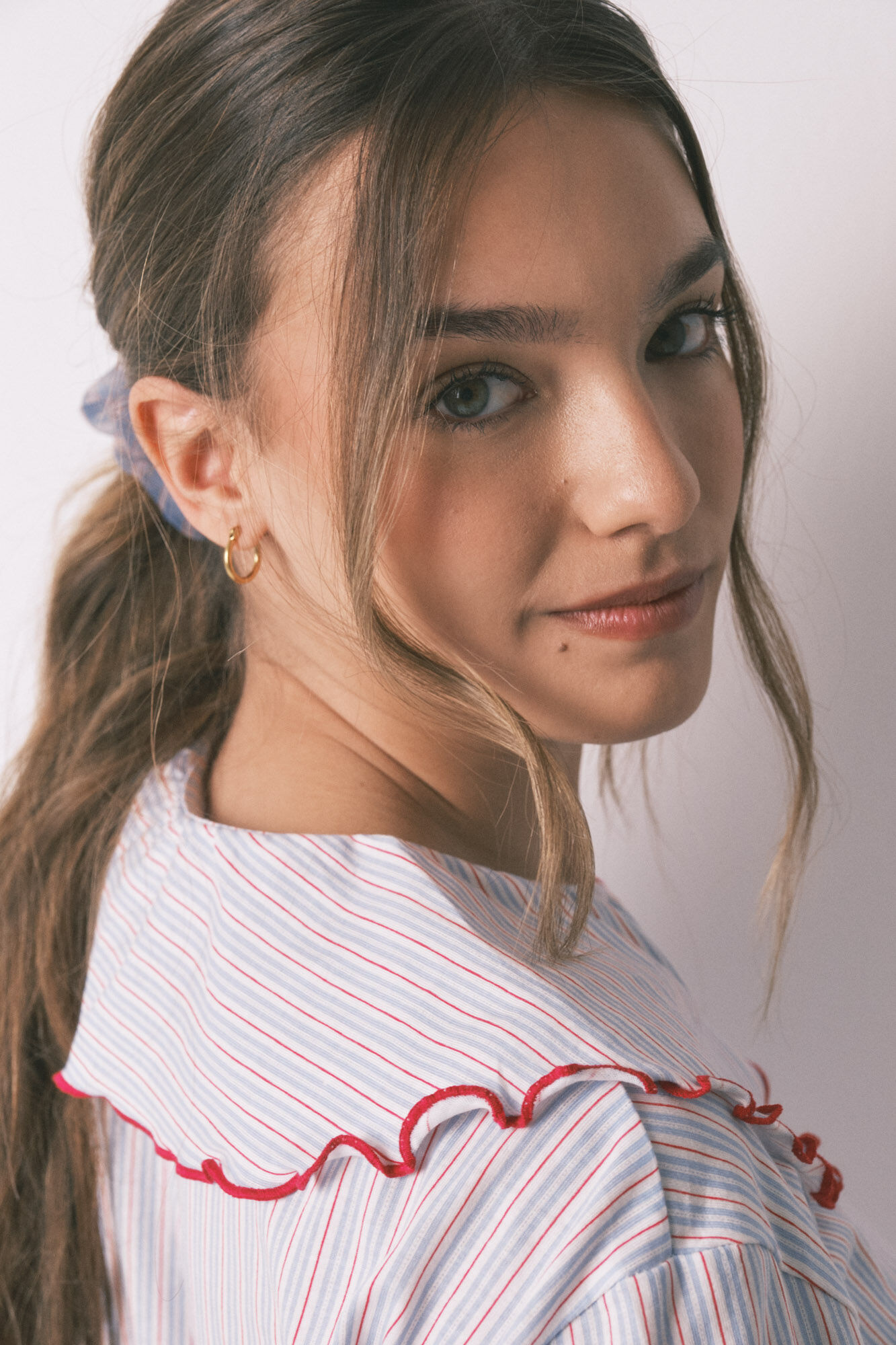 Women'secret Pijama larga de algod&oacute;n cuello Peter Pan estampado