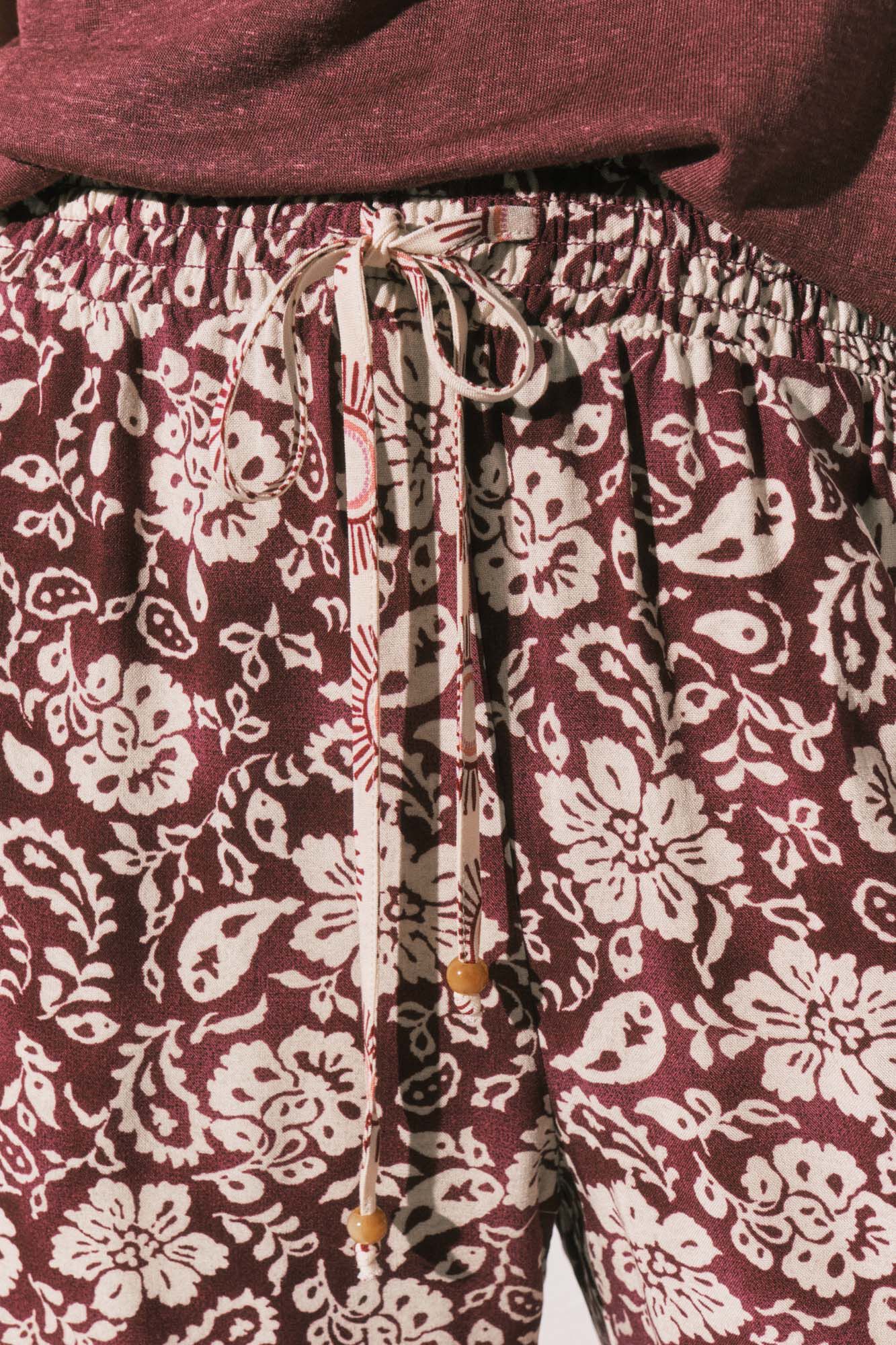 Women'secret Pantal&oacute;n largo estampado boho estampado