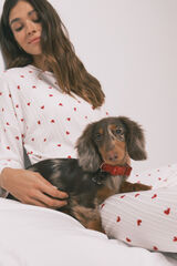 Women'secret Collar para perro con colgante de cerezas rojo rojo