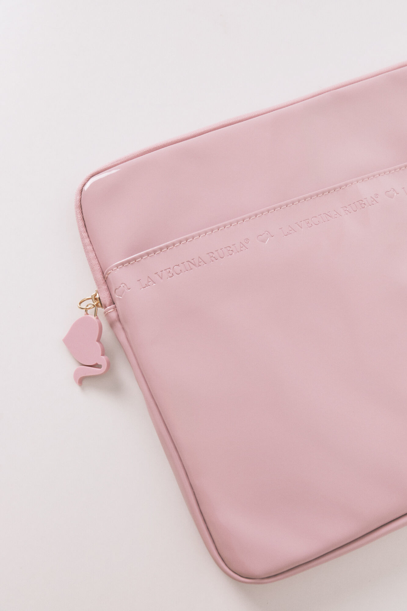 Women'secret Funda ordenador charol rosa