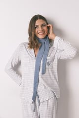 Women'secret Pañuelo cuello punto azul