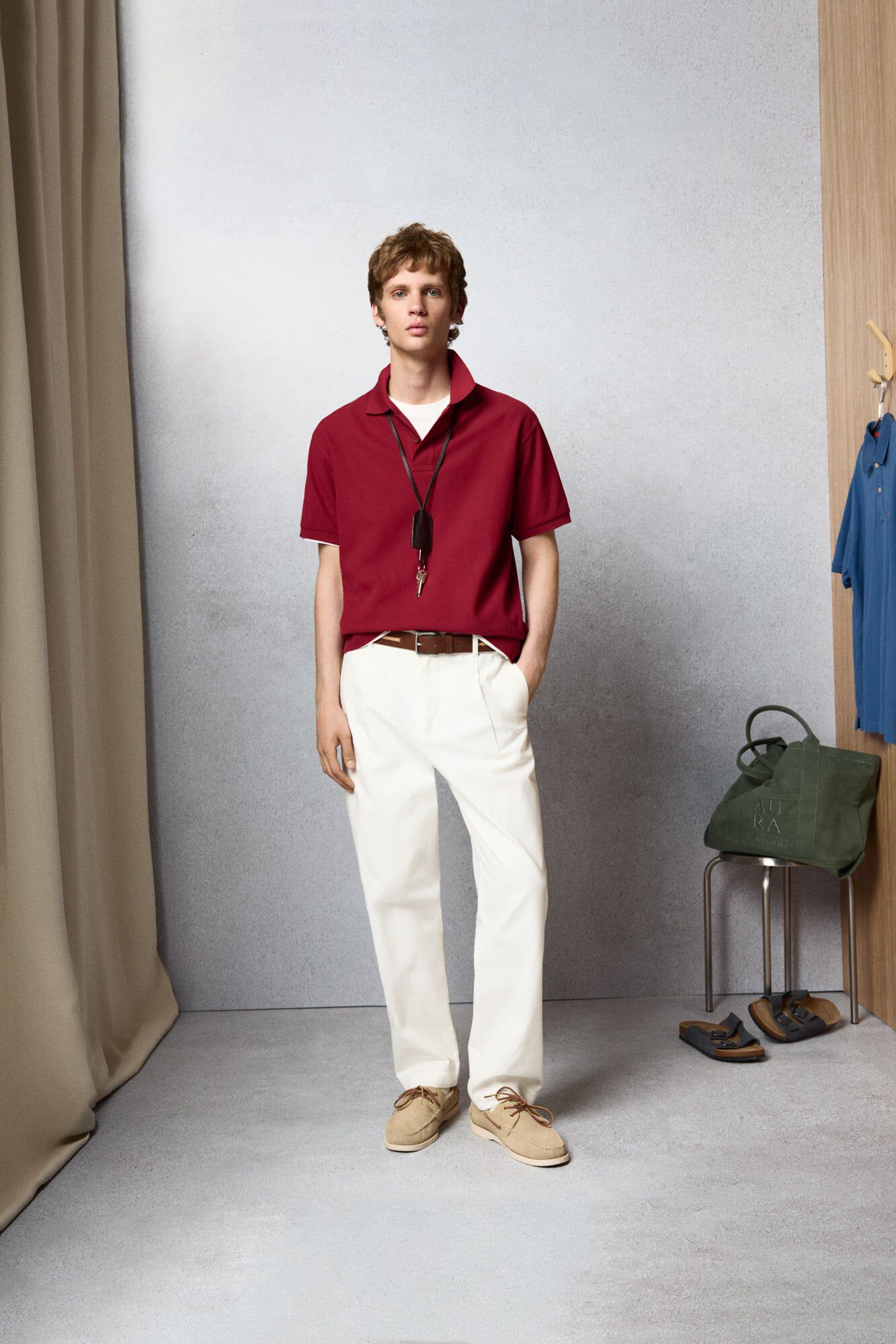 Conjunto de polo y bermuda
