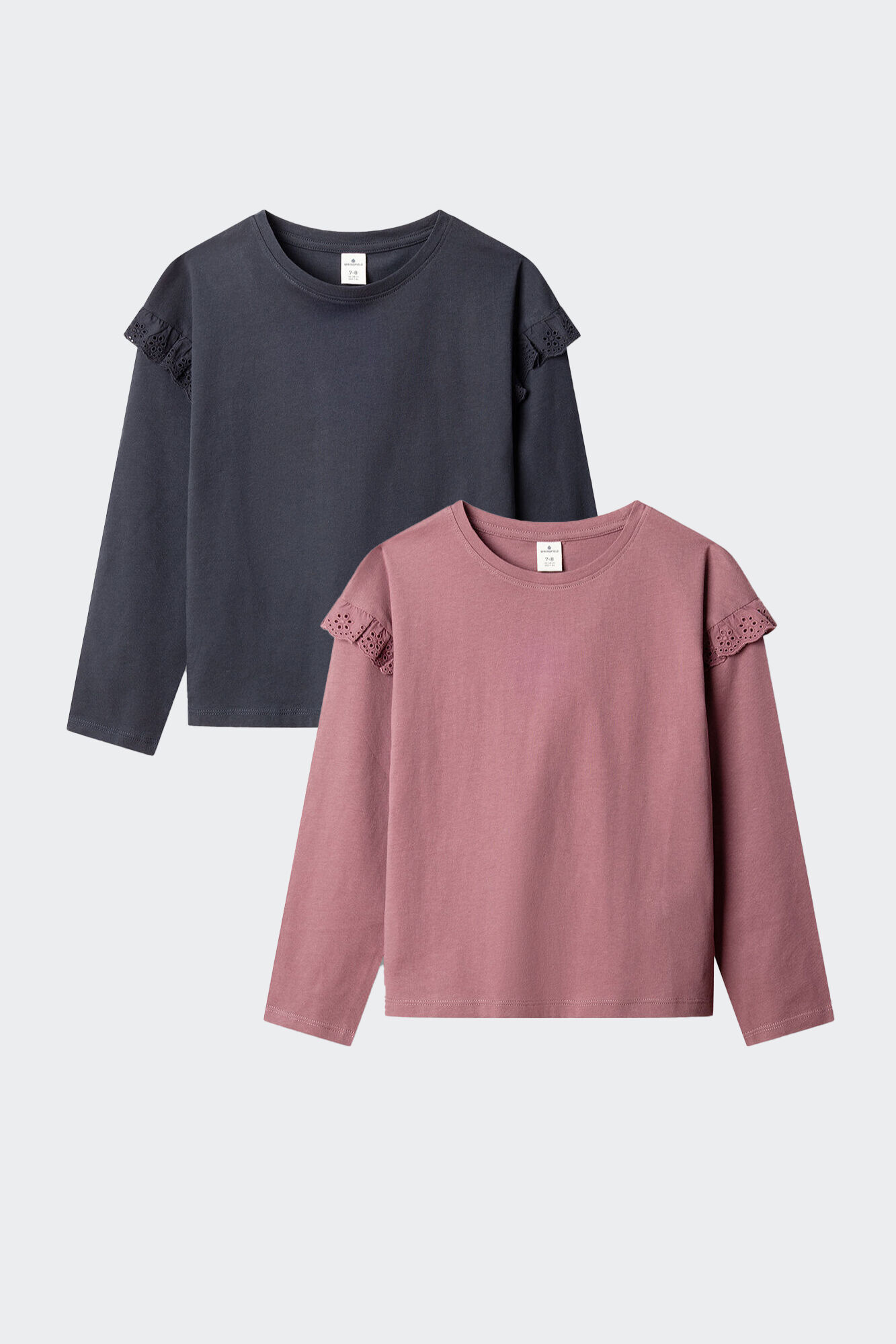 Conjunto de camisetas de manga larga