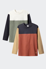 Conjunto de camisetas manga larga