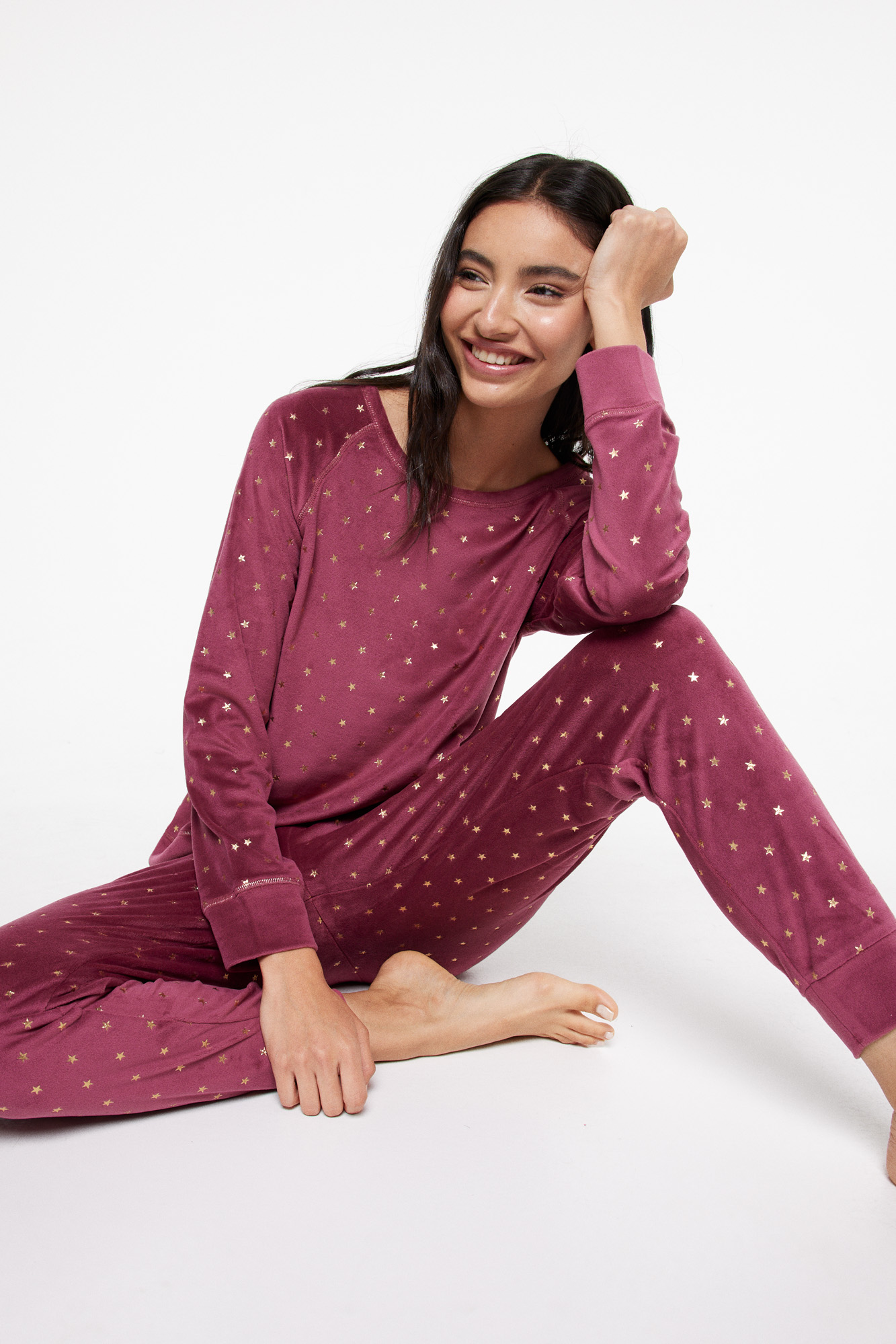 Pijama largo estrellas Pijamas de mujer Springfield-MX