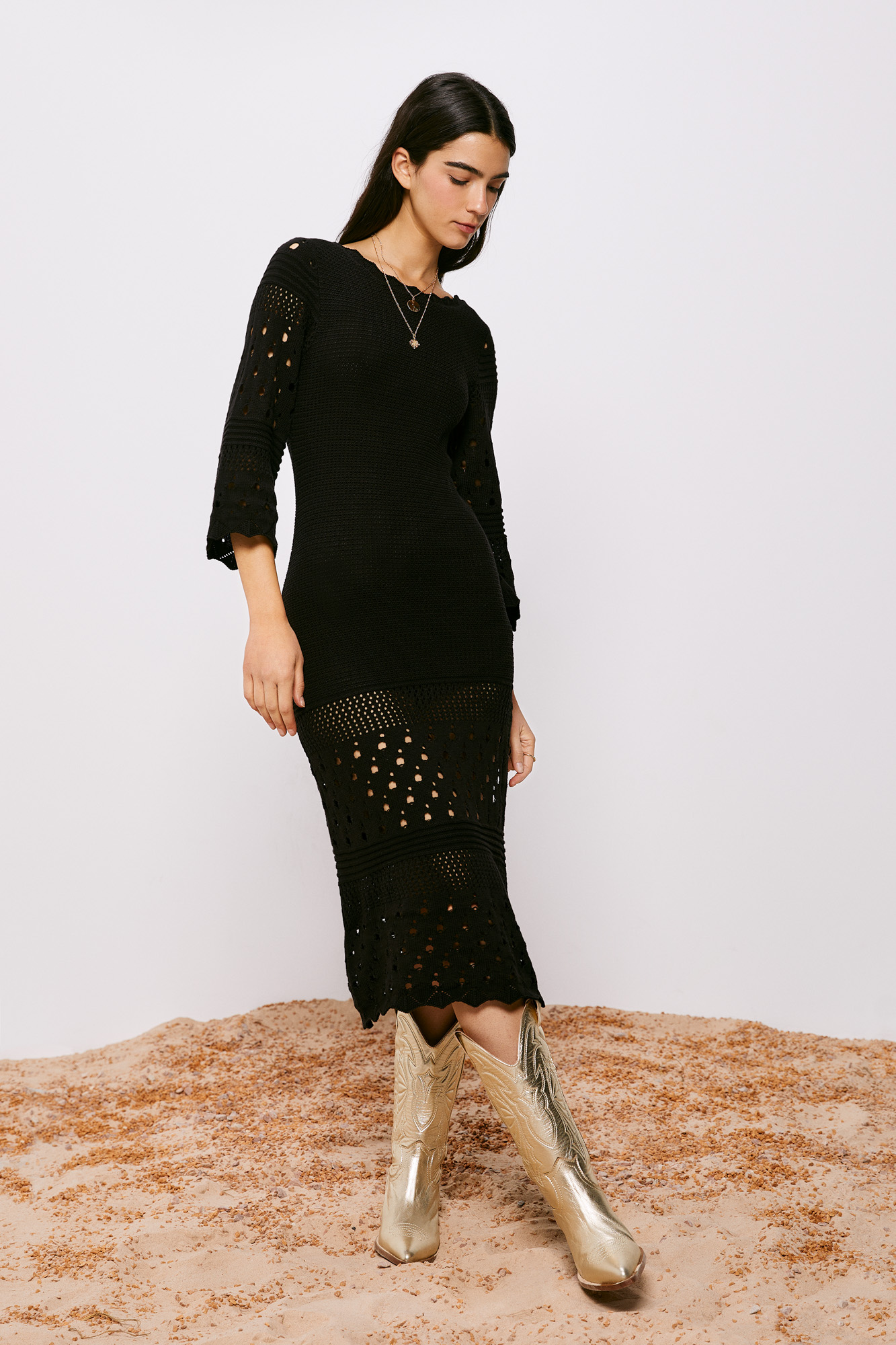 Vestido Sparky | Vestidos para mujer | Springfield-MX