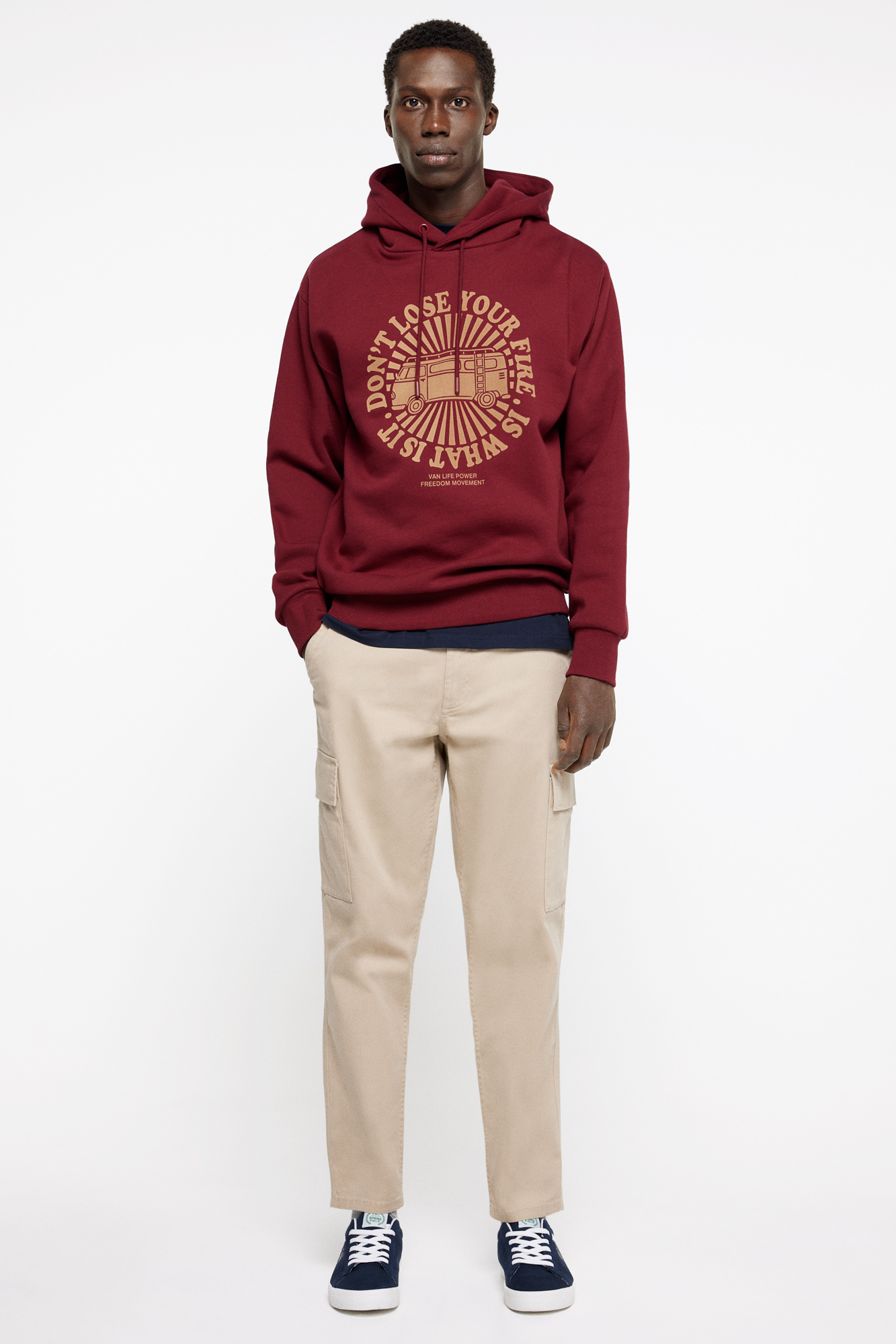 Sudadera capucha van