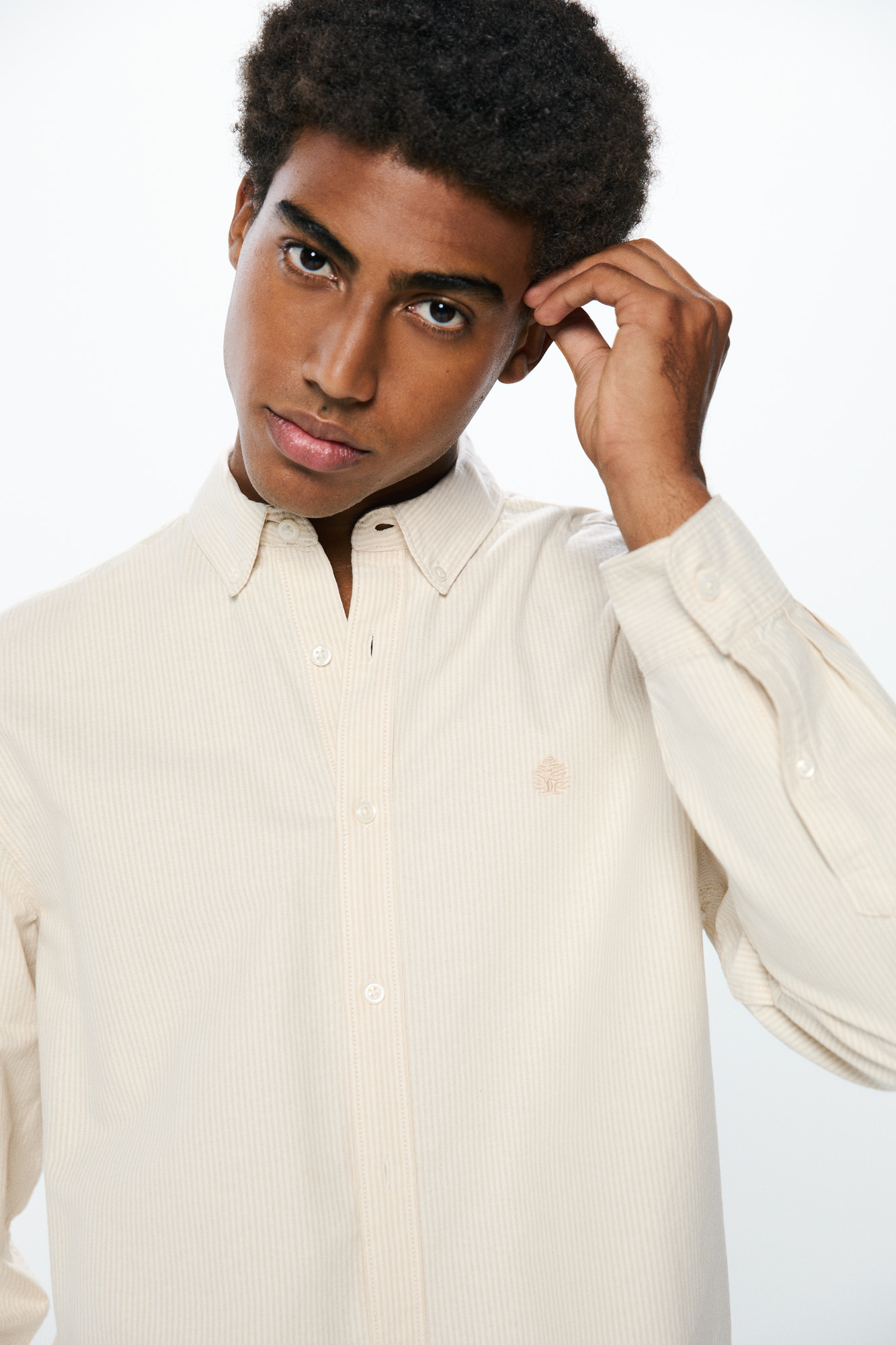 Camisa oxford rayas Camisas de hombre Springfield-MX