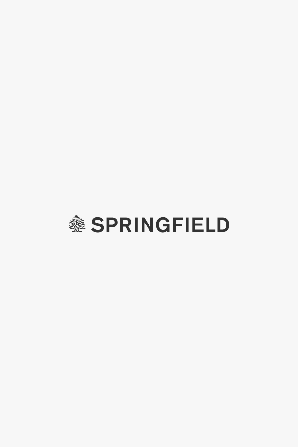 Springfield Calcetín invisible florecitas gris medio